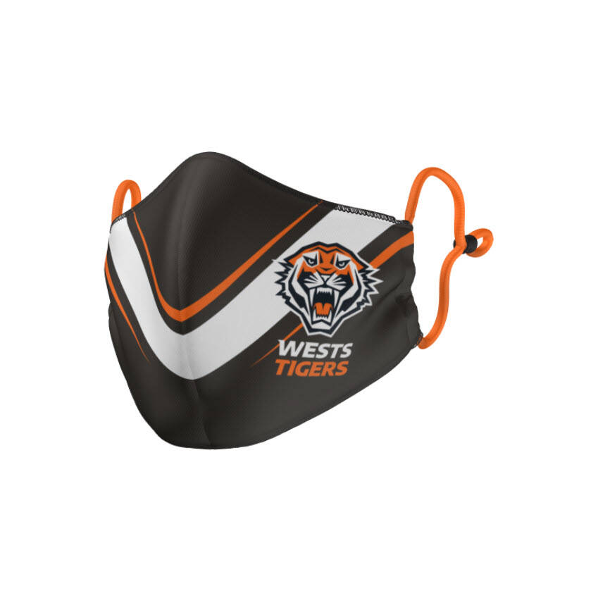 Wests Tigers 2022 Face Mask0