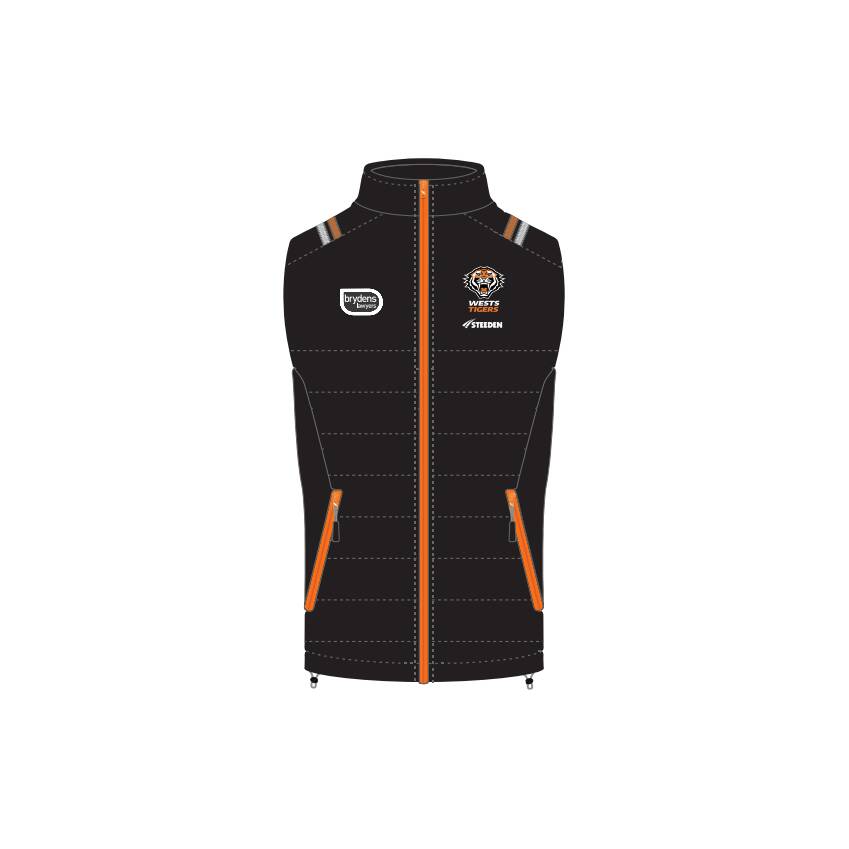 Wests Tigers 2023 Kids Puffer Vest0