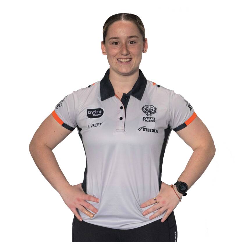 Wests Tigers 2023 Womens Alternate Media Polo0