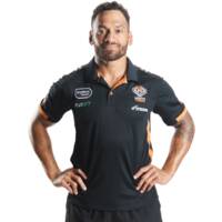 Wests Tigers 2023 Mens Media Polo0