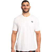 Wests Tigers Mens Embroidered Tee - White0