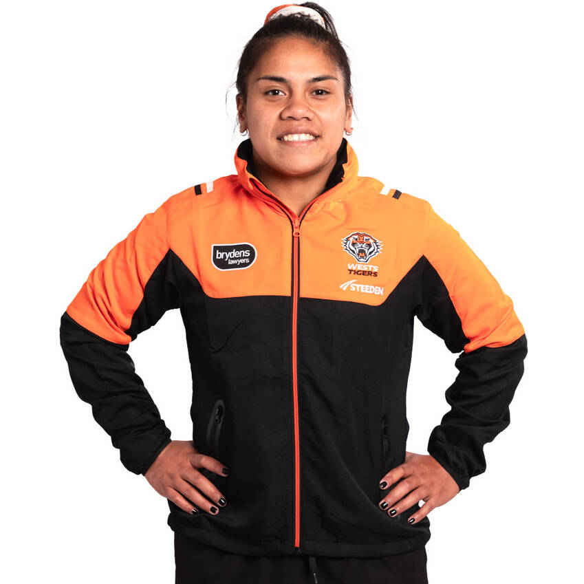 Wests Tigers 2023 Womens Spray Jacket0