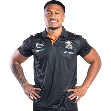 Wests Tigers 2024 Mens Media Polo