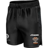Wests Tigers 2025 Kids Training Shorts0