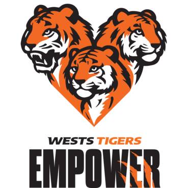 Wests Tigers Fader WT Letter Tee