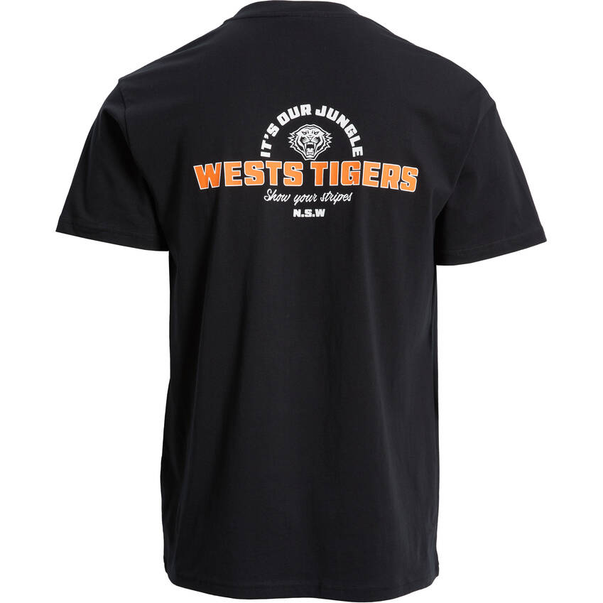 Wests Tigers Adult Dual Print Tee1