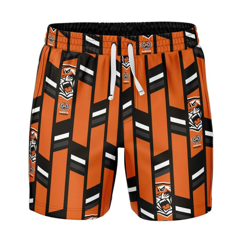 Wests Tigers 'Riviera' Volley Swim Shorts0