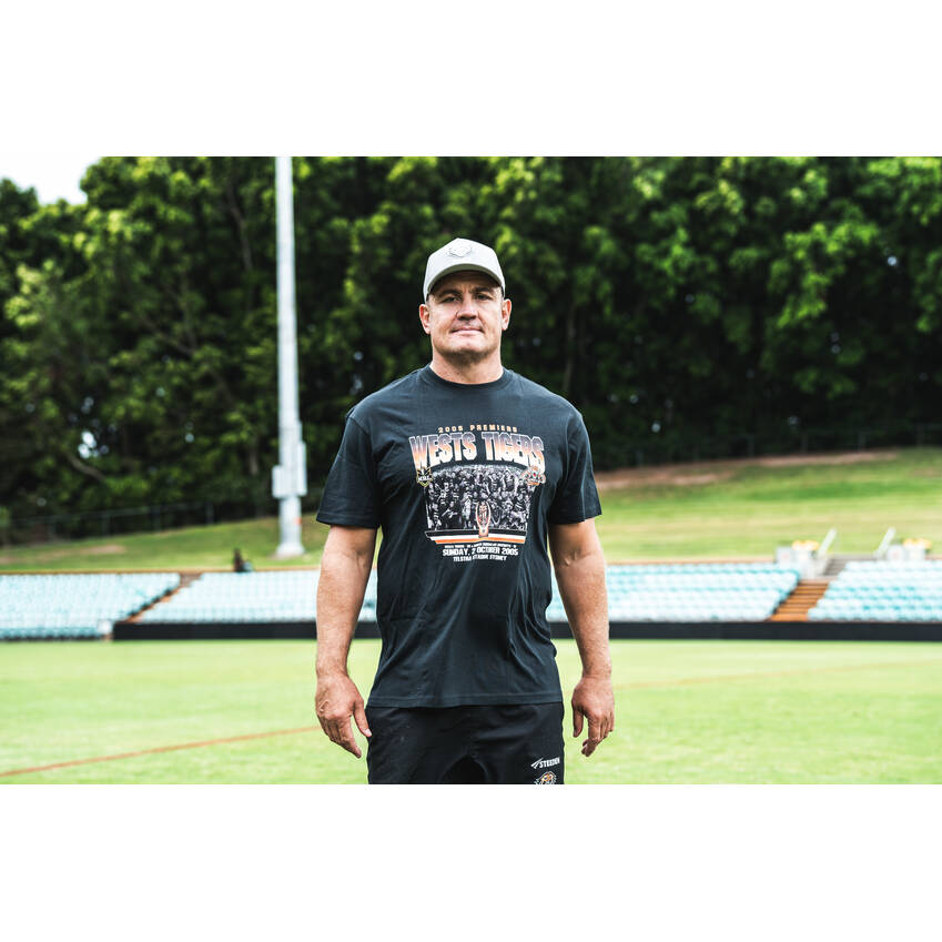 Wests Tigers Adult 2005 Grand Final Tee - Black2