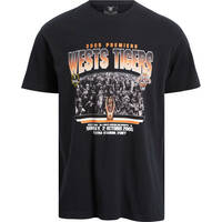 Wests Tigers Adult 2005 Grand Final Tee - Black0