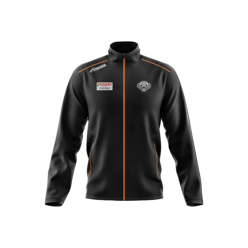 2025 Wests Tigers Kids Softshell Jacket0