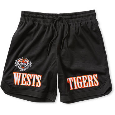Wests Tigers Adult Basketball Shorts