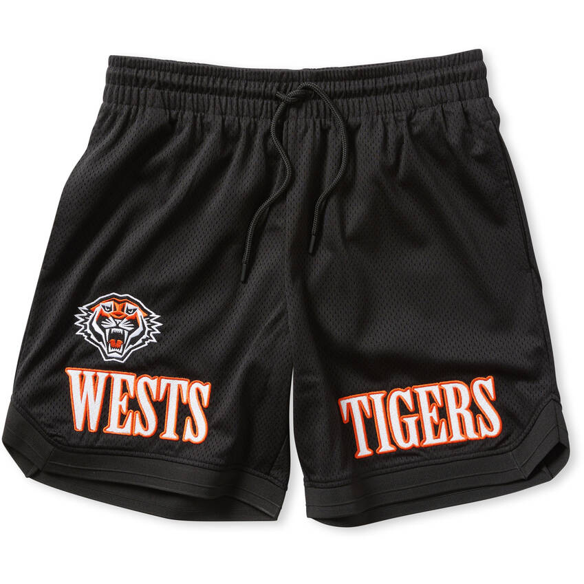 Wests Tigers Adult Basketball Shorts0
