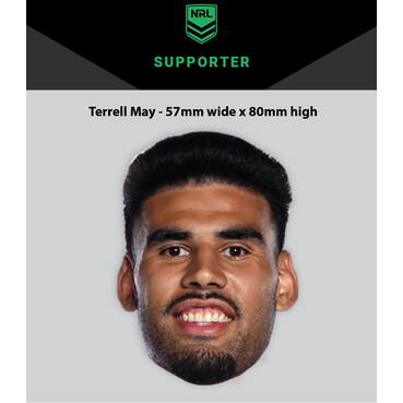 Wests Tigers Player Sticker Terrell May
