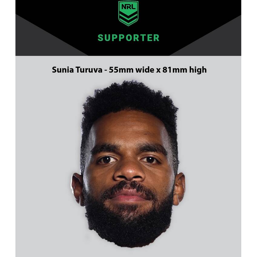 Wests Tigers Player Sticker Sunia Turuva0