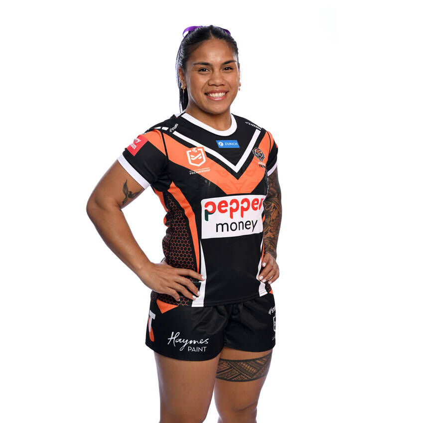 Wests Tigers 2025 NRLW Mens Home Jersey2